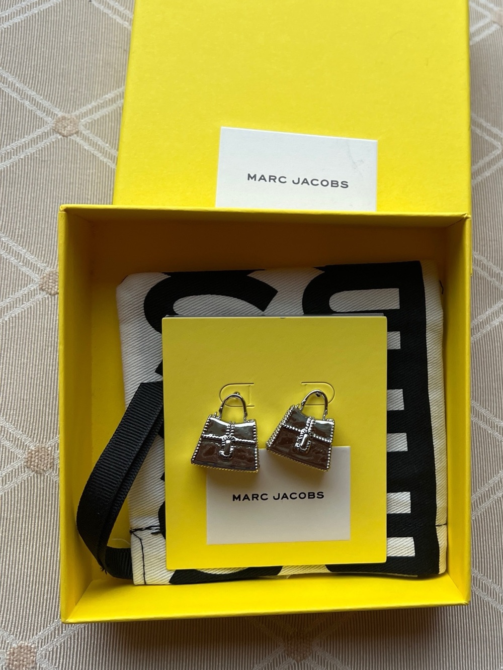 Marc Jacobs "J Marc" Handbag Miniature Earrings
